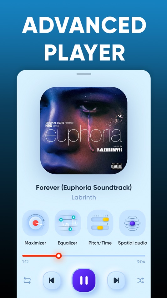 #4. Equalizer - Volume Booster EQ (iOS) 来自: Gismart Limited