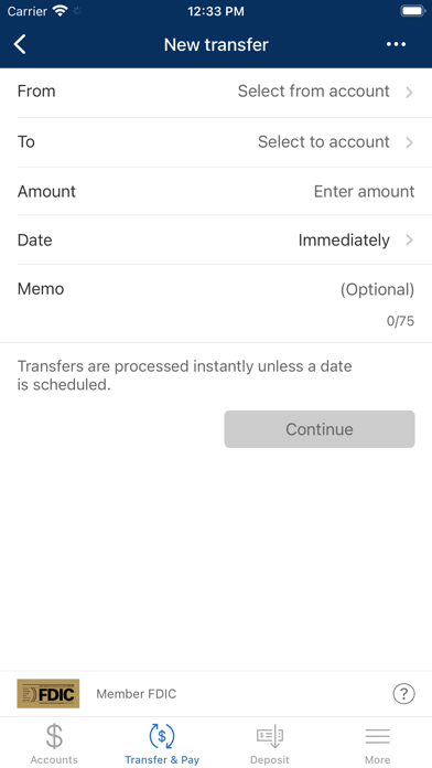 EAGLE.bank Screenshot