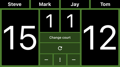 Simple Badminton Scoreboard Screenshot