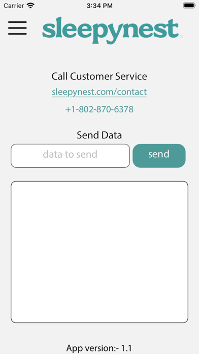 SleepyNest Cradle Screenshot