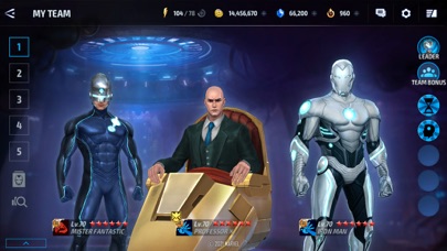 Screenshot from MARVEL Future Fight