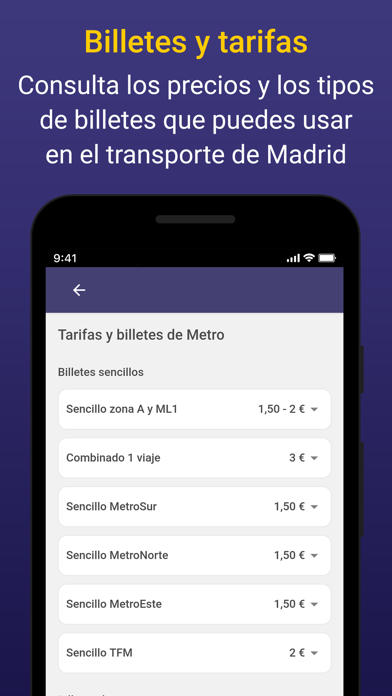 Madrid Bus Metro Cercanías Screenshot