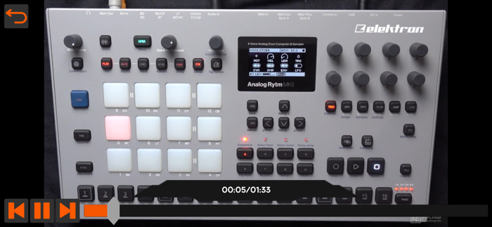 Beats Course for RYTM MKII