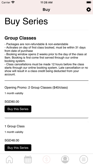 East Side Pilates Screenshot