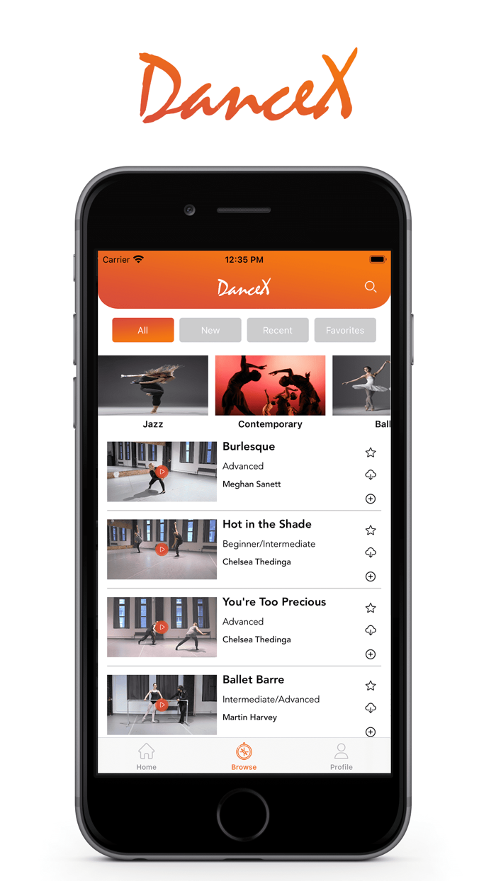 DanceX Dance Anytime Anywhere