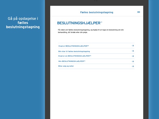 Screenshot #4 pour En fælles beslutning