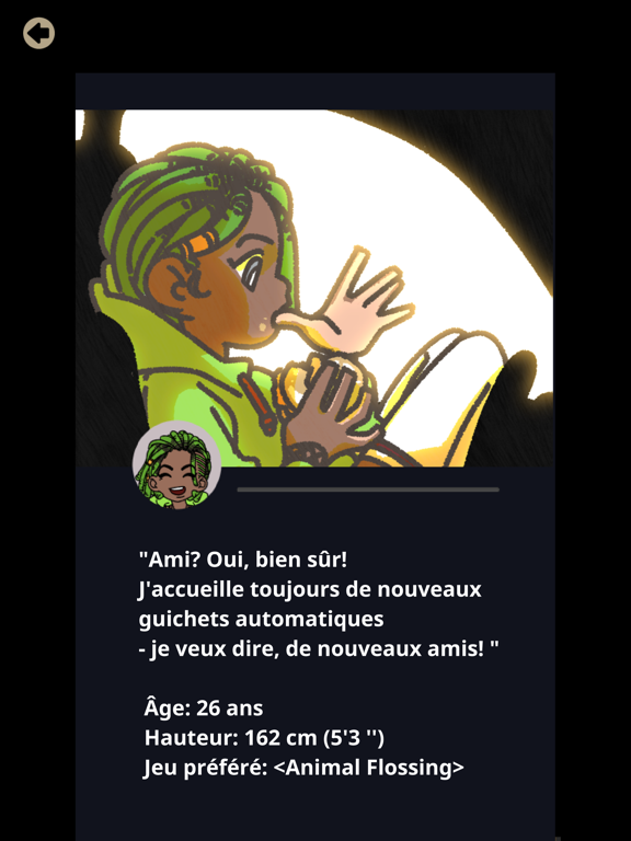 Screenshot #5 pour Not Exactly A Hero: novel game