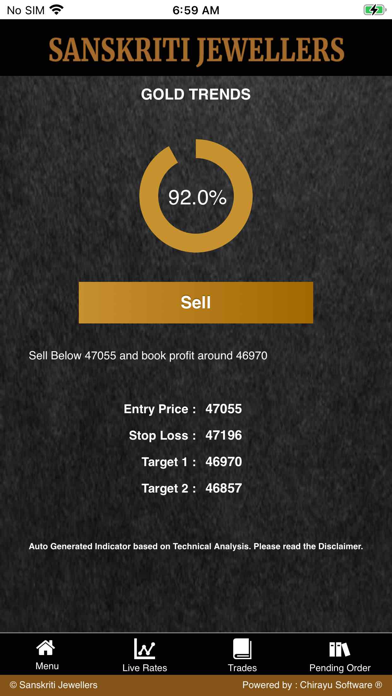 Sanskriti Jewellers Screenshot