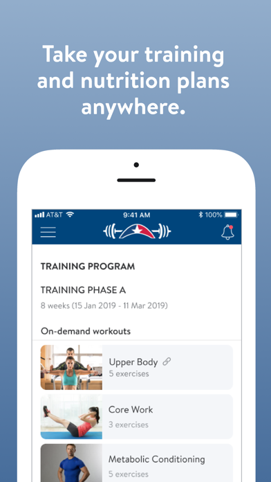 AMFAMFIT Screenshot