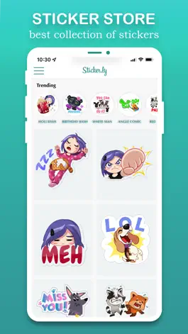 Game screenshot Sticker Maker : Status Saver apk