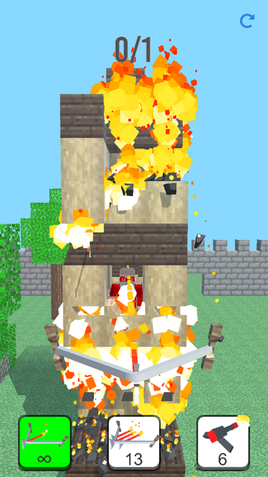 Burn it Down! 3D Pixel Game screenshot 8