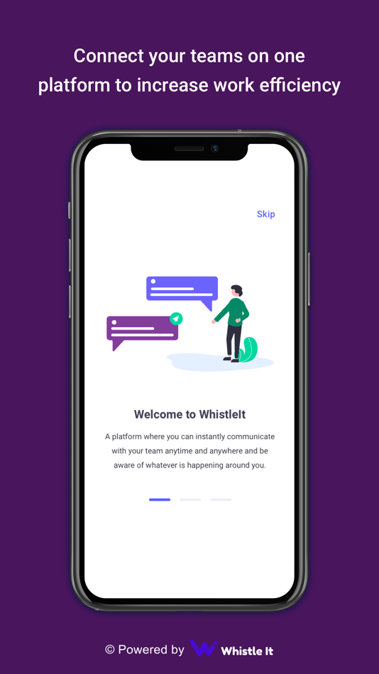 #2. WhistleIt - Team Communication (iOS) 由: WhistleIt