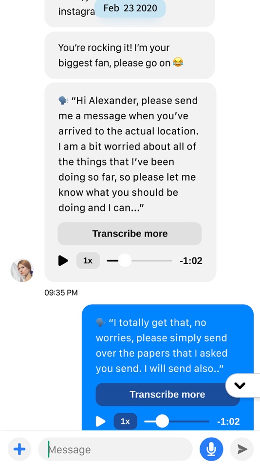 #5. Sonic AI - Audio Messenger (iOS) 由: Tyler Weitzman