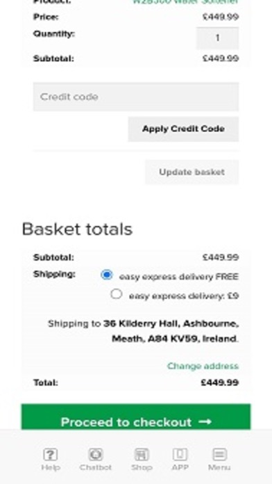 Water2buy Screenshot