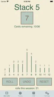 stack 5 dice roller iphone screenshot 1