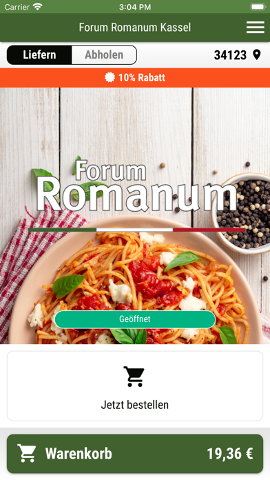 Forum Romanum Kassel Screenshot
