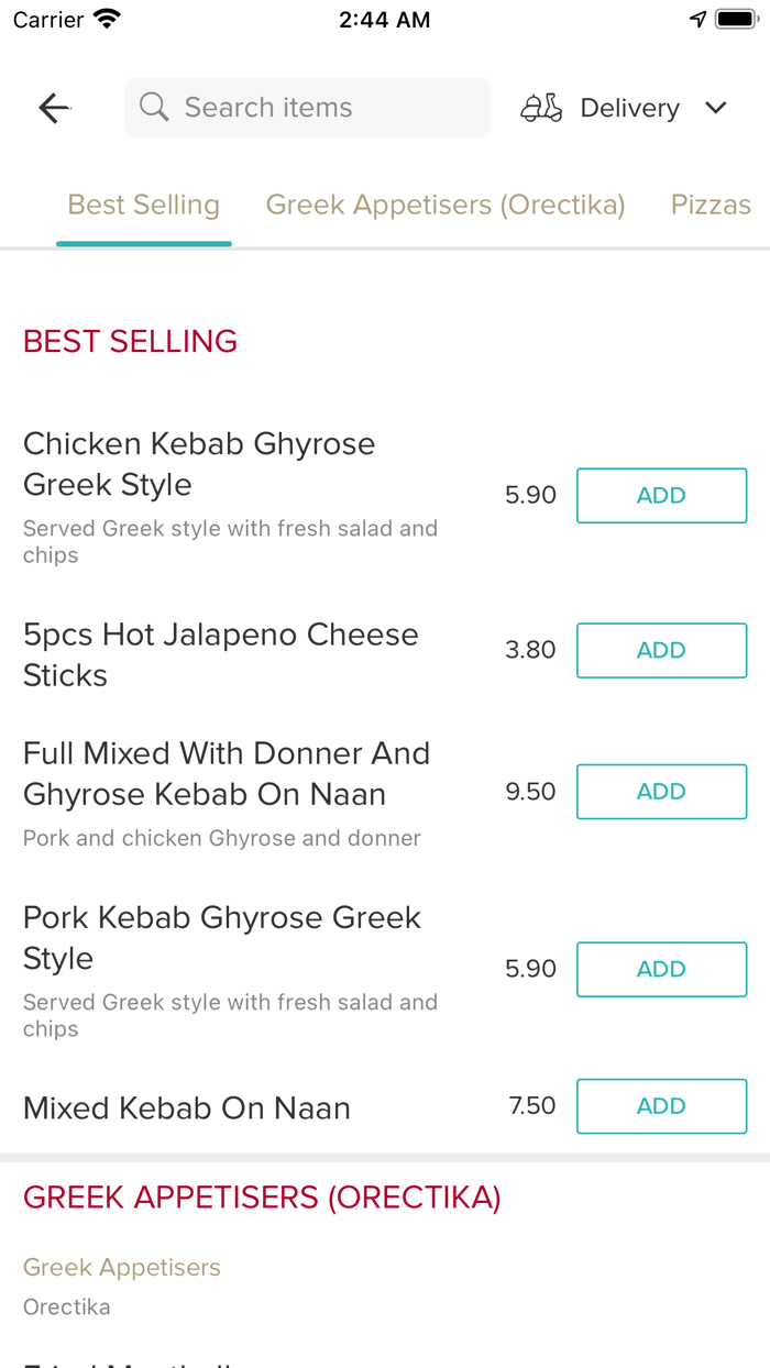 Yamas Greek Cuisinee