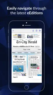 tri-city herald news iphone screenshot 2