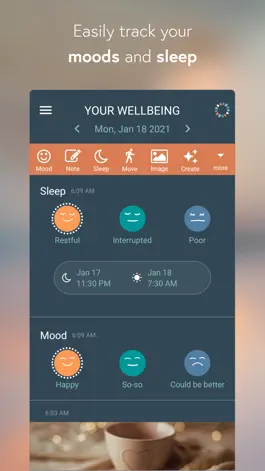 Game screenshot BeWell: Wellbeing Tracker mod apk