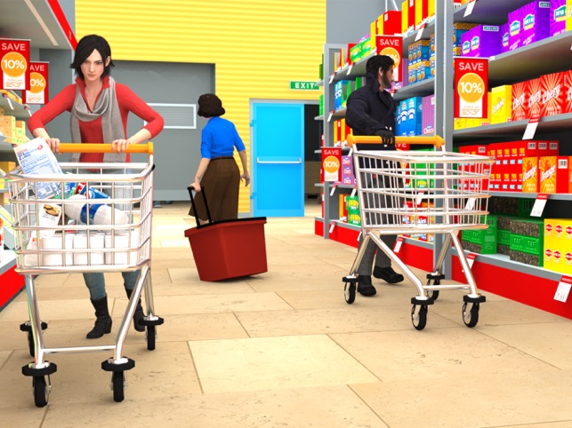 Supermarket Grocery Games  Shopping Mall Simulator::Appstore for  Android