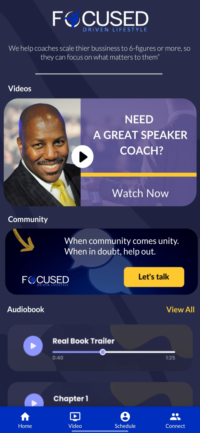 Focused Driven Lifestyle Coach