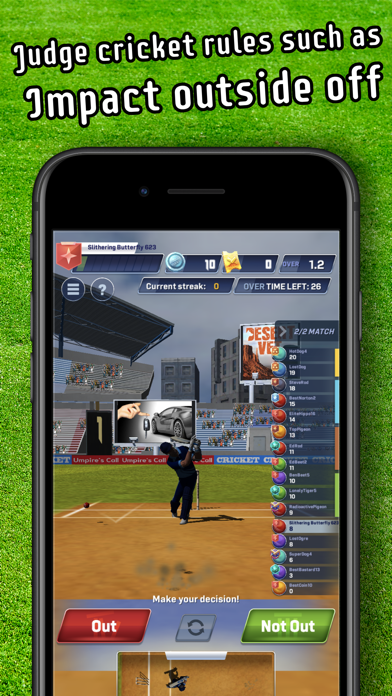 Cricket LBW - Umpire's Call Screenshot