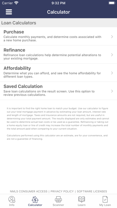 Providence Home Loans Screenshot