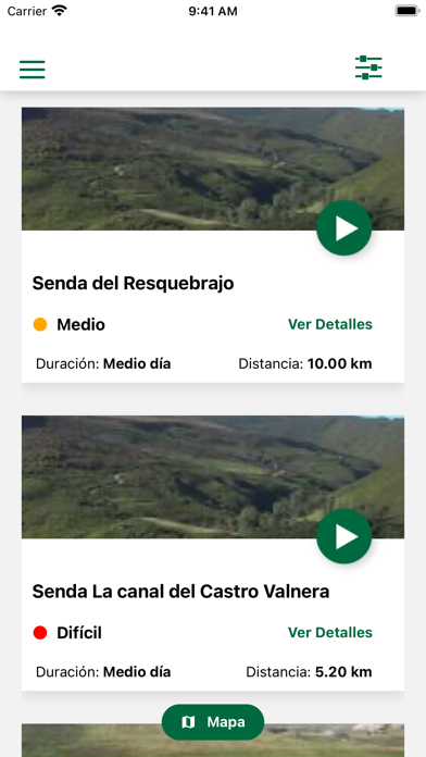 Línea Verde Merindades Screenshot
