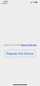 UNS Authenticator screenshot #1 for iPhone