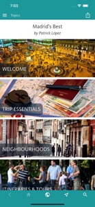 Madrid’s Best: Travel Guide screenshot #1 for iPhone