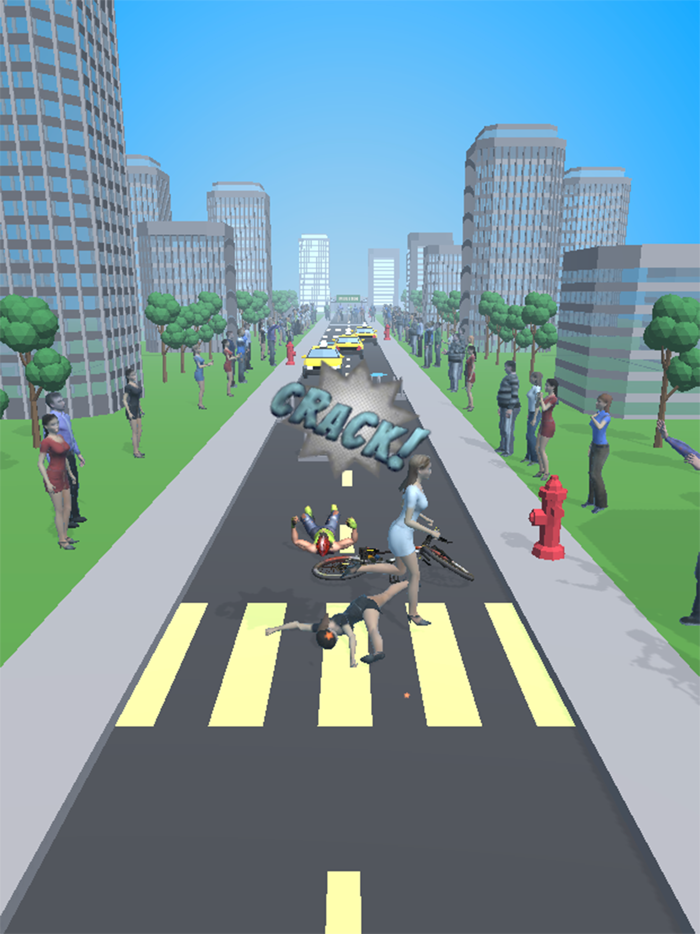 Traffic Cop 3D Lucky Run Race