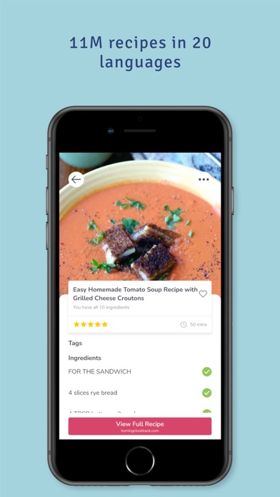 SuperCook Recipe By Ingredient Screenshot