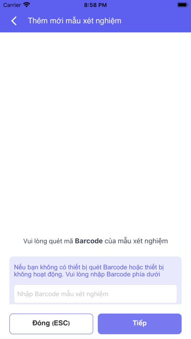 Lấy mẫu xét nghiệm COVID-19 Screenshot