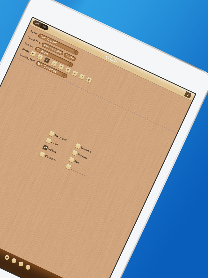 Office Discipline Referral