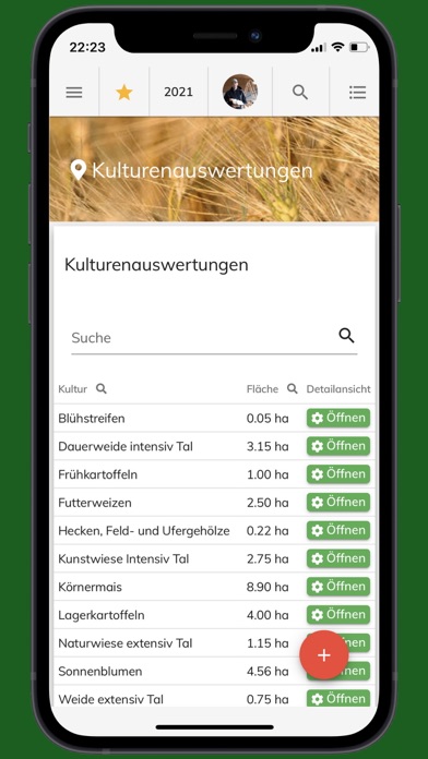 eFeldkalender Screenshot