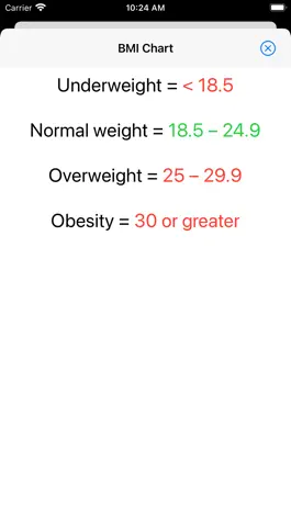 Game screenshot BMI Calculator - BMI Chart hack