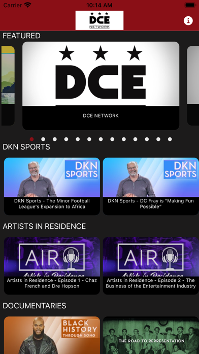 DCE TV Screenshot