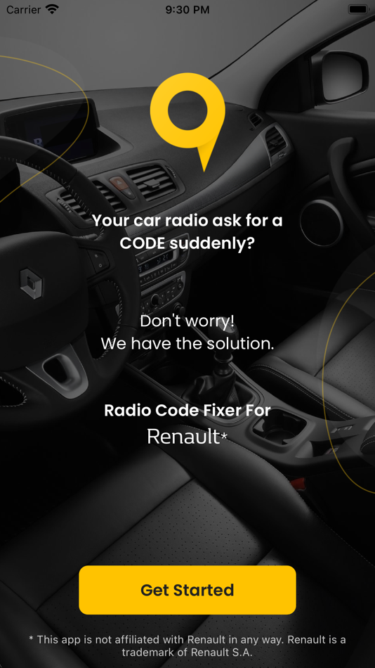 #1. Radio Code Fixer For Renault (iOS) 由: Yunus Emre SURUCU