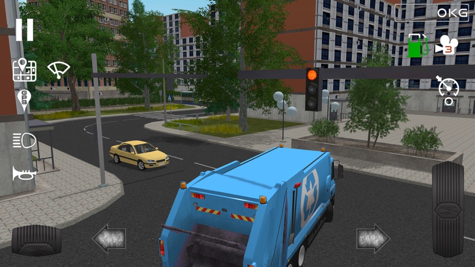 #5. Trash Truck Simulator (iOS) Podle: SkisoSoft