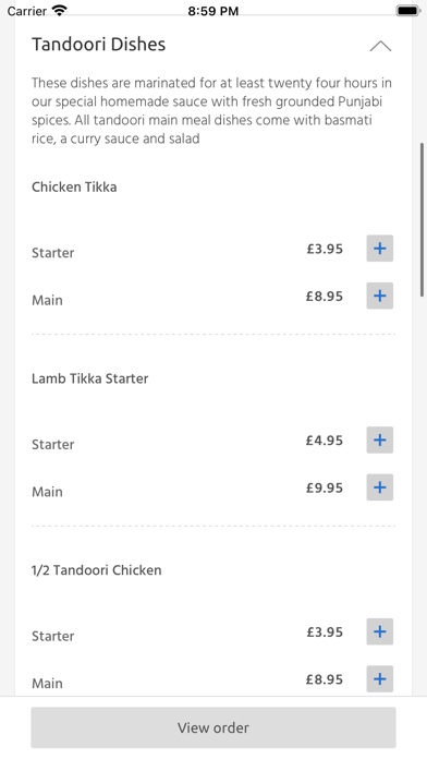 Punjabi Kitchen Tandoori Screenshot