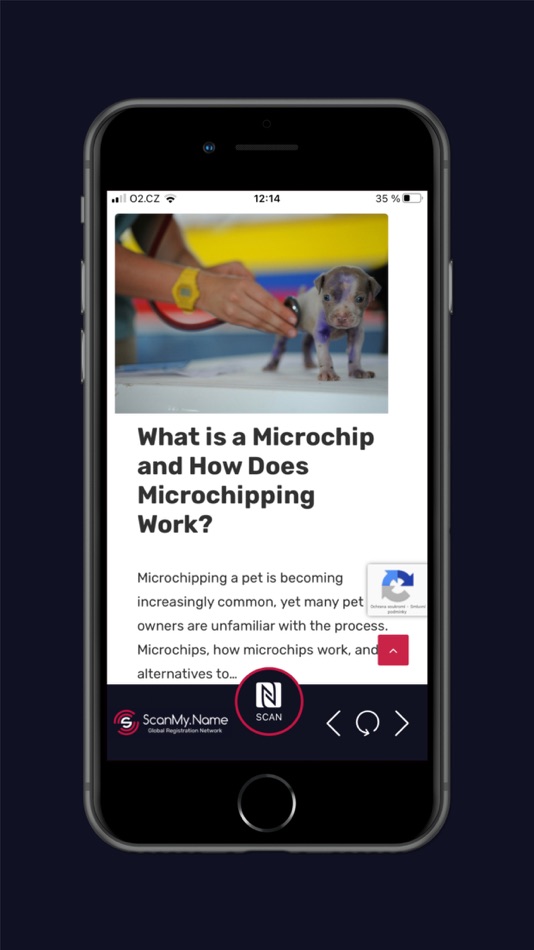 #5. ScanMy.Name NFC Tag Reader (iOS) 由: Six Guys Labs s.r.o.