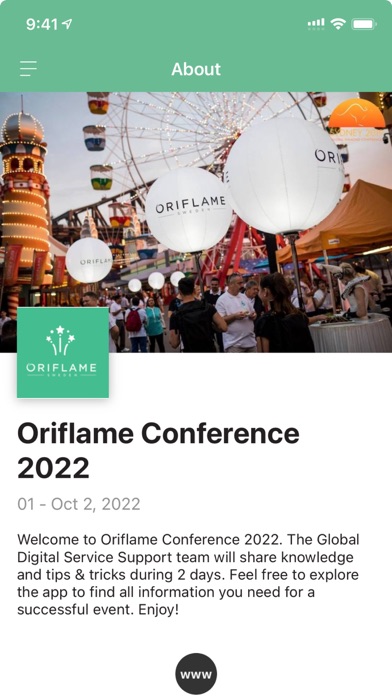 Oriflame Conferences screenshot 2