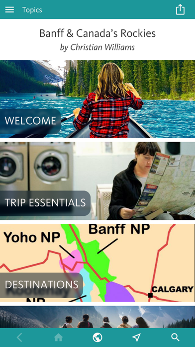 Screenshot #1 pour Banff & Canada's Rockies Guide