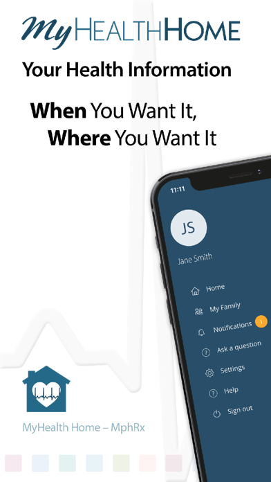 MyHealthHome - MphRx Screenshot