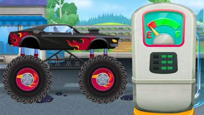 Monster Truck Racing Kids Game Screenshot