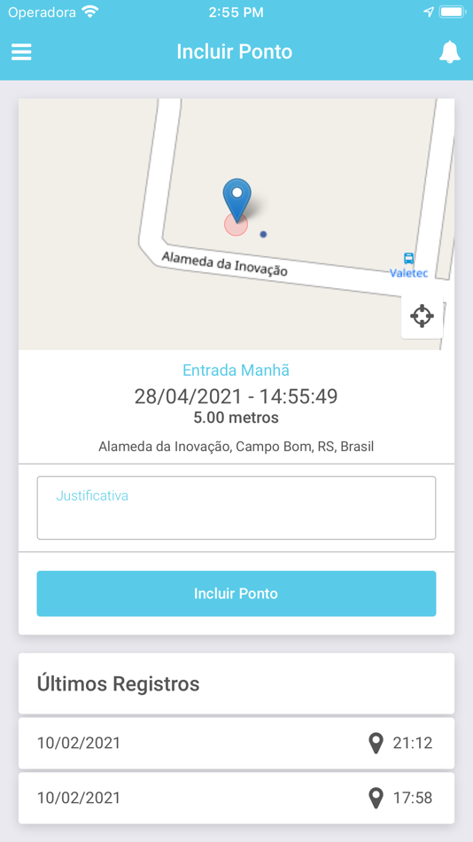 #3. Ponto Web - Funcionários (iOS) 由: Secullum Softwares