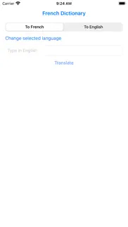 french dictionary premium iphone screenshot 1