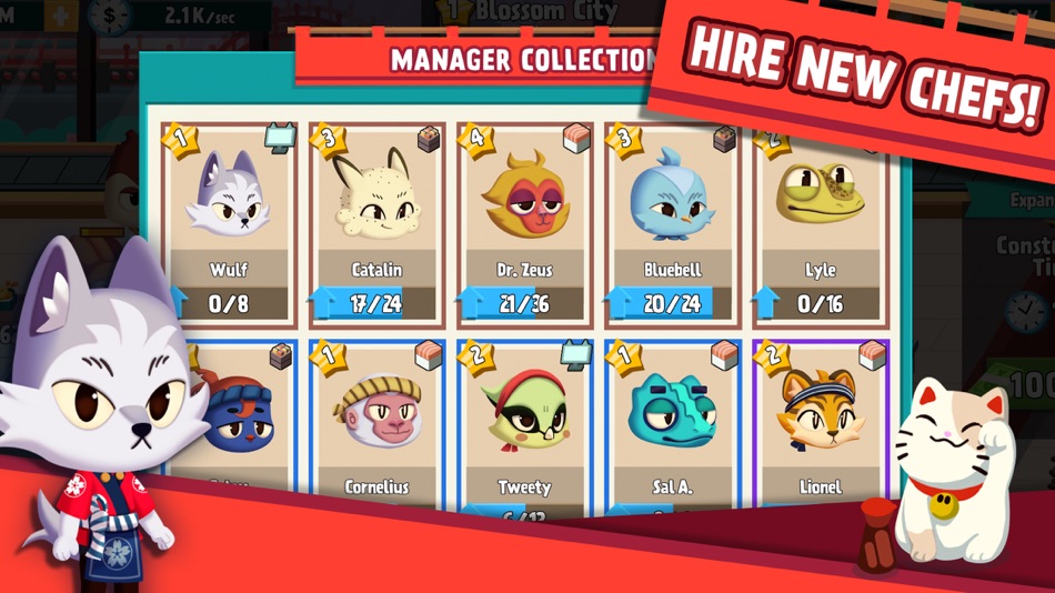 #3. Sushi, Inc. (iOS) 由: Metamoki Inc.