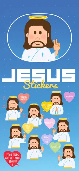 Game screenshot Jesus Stickers Animated mod apk