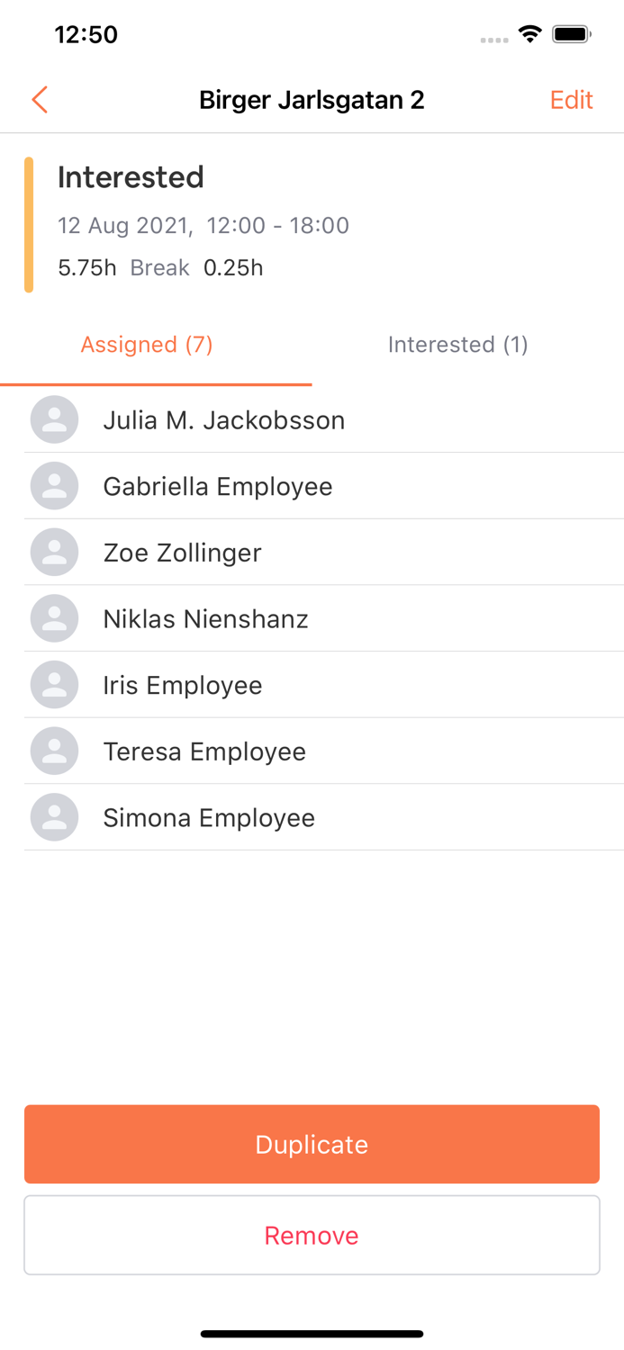 Fastpool for managers